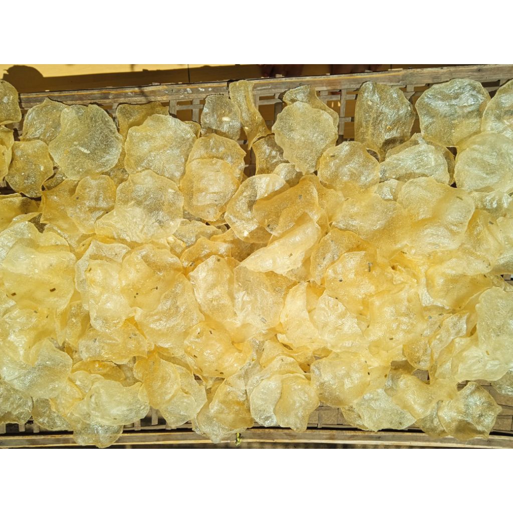 

Opak singkong siap goreng 1/4 kg perbungkus