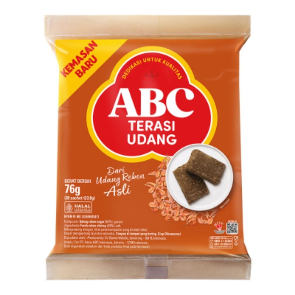 

ABC Terasi Udang 20 x 3.8 g