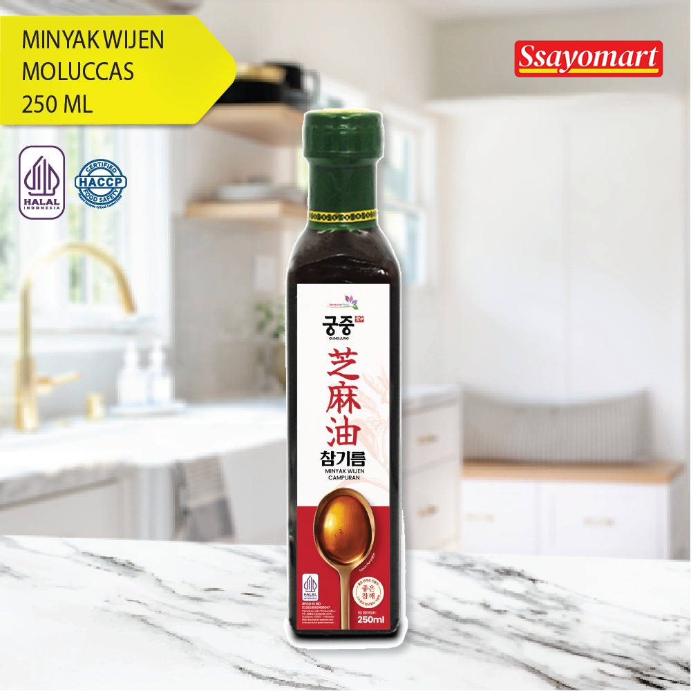 

MINYAK WIJEN MOLUCCAS / SESAME OIL KOREA 250ml