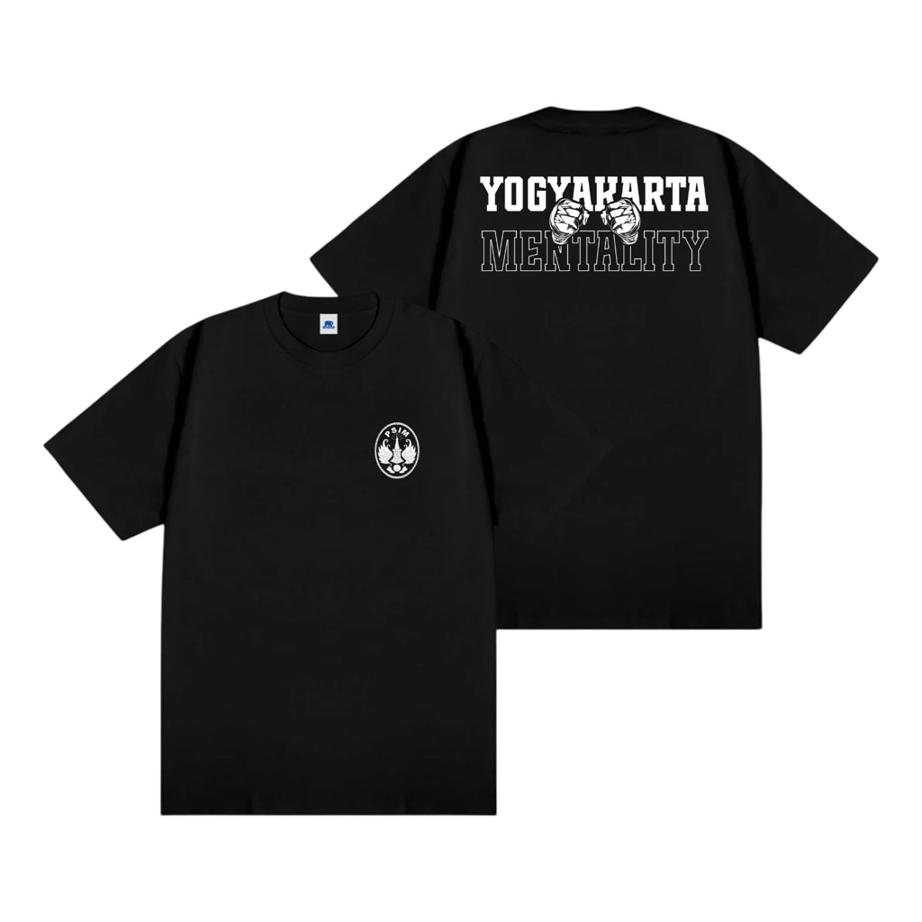 Tshirt Yogyakarta Mentality Black (Yogyakarta Wild Youth)