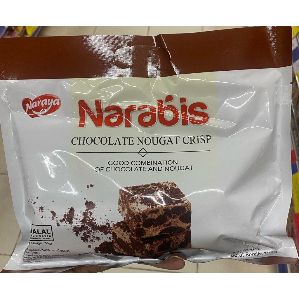 

NARAYA NARABIS Chocolate Assortment Nougat Crisp 200g