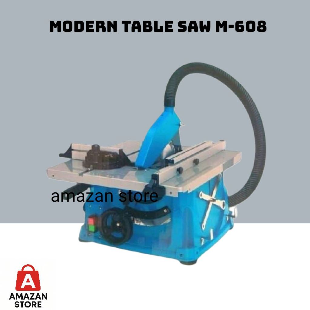 Modern M-608 / Table Saw Modern M608 / Mesin Potong Gergaji Kayu Circular Modern M608 8''