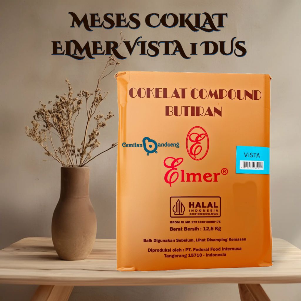 

MESES ELMER COKLAT VISTA KEMASAN DUS 12,5 KG