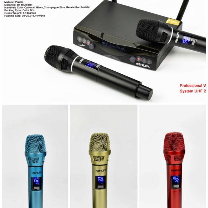 Mic Wireless Ashley Freedom Original