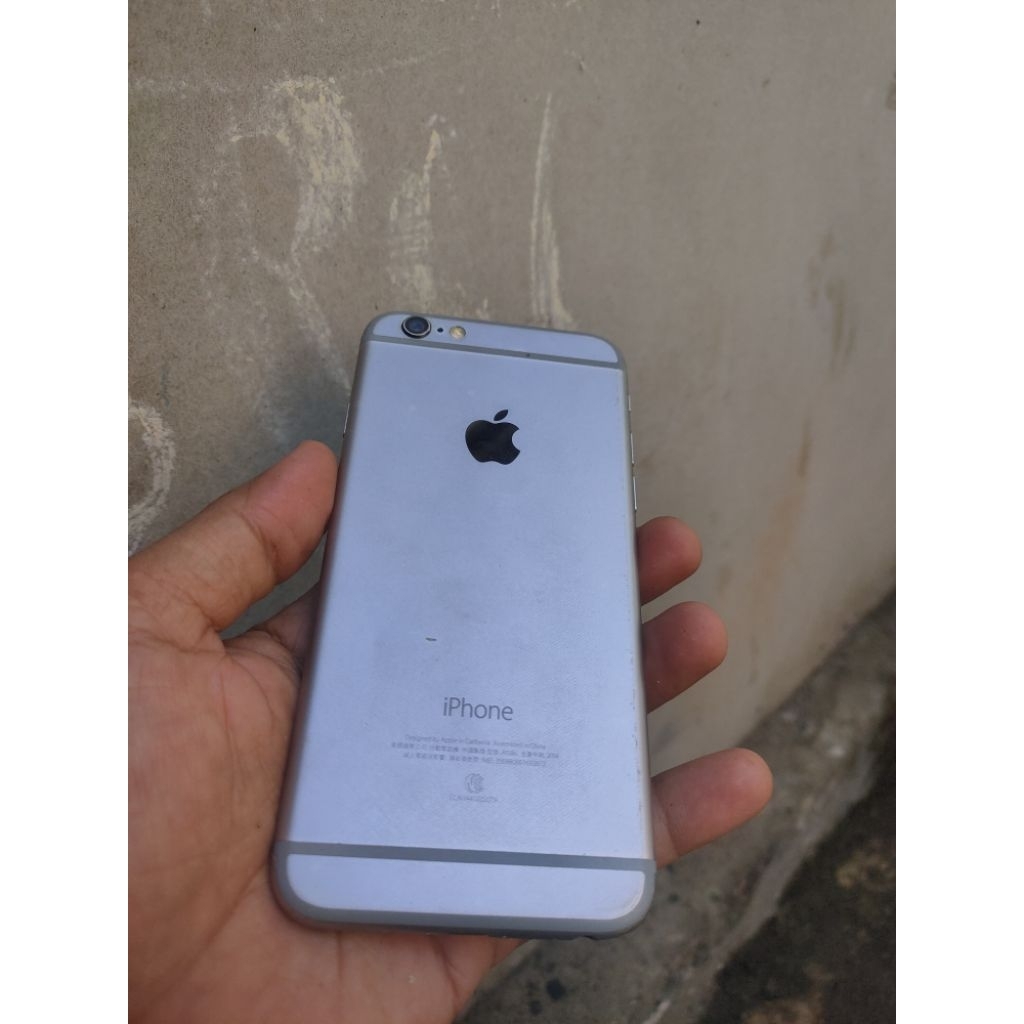 hp iphone 6 mati /matot kondisi seprti difoto