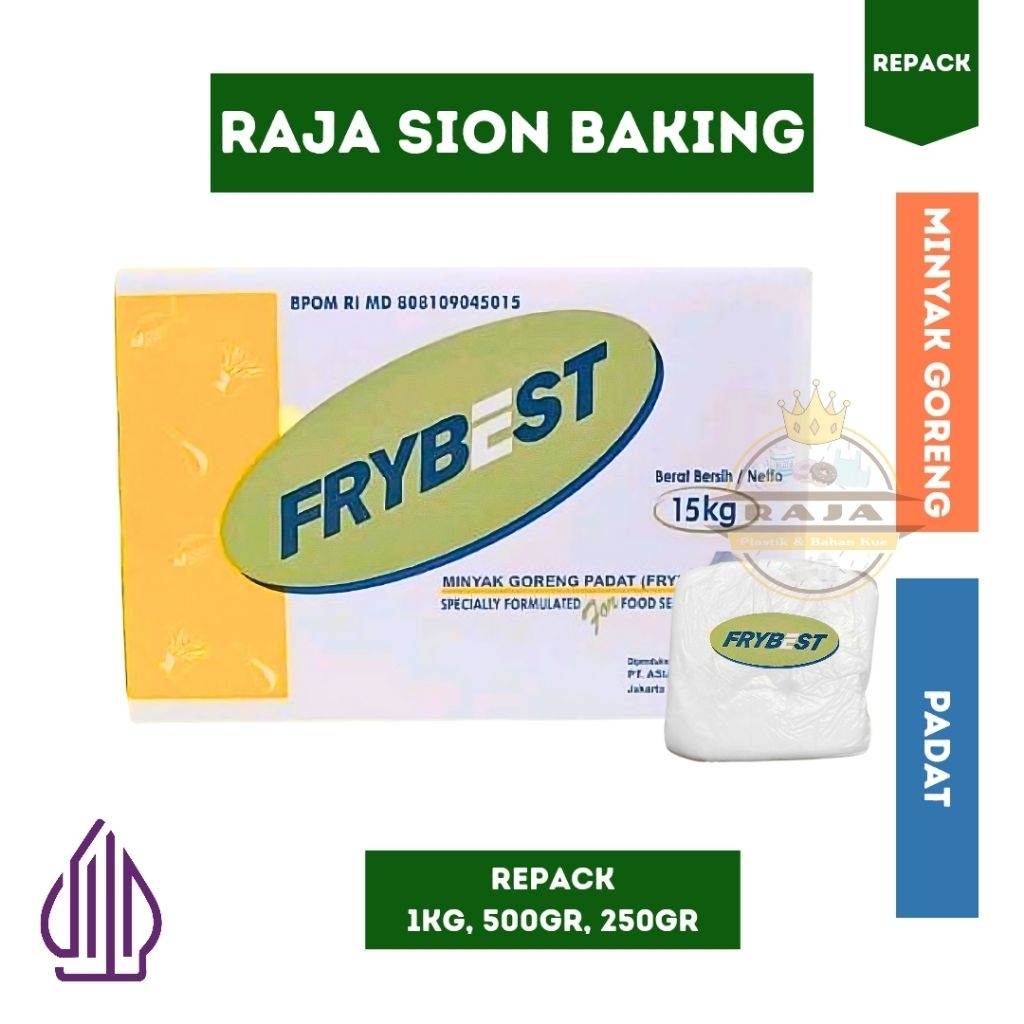 

FRYBEST Minyak Goreng Padat 500gr / Frying Fat REPACK