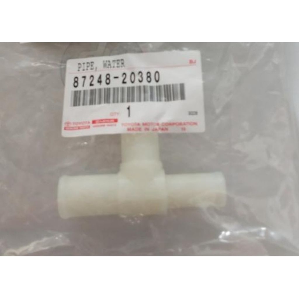 Pipa T Sambungan selang Heater ALPHARD LOBANG BESAR KECIL Original