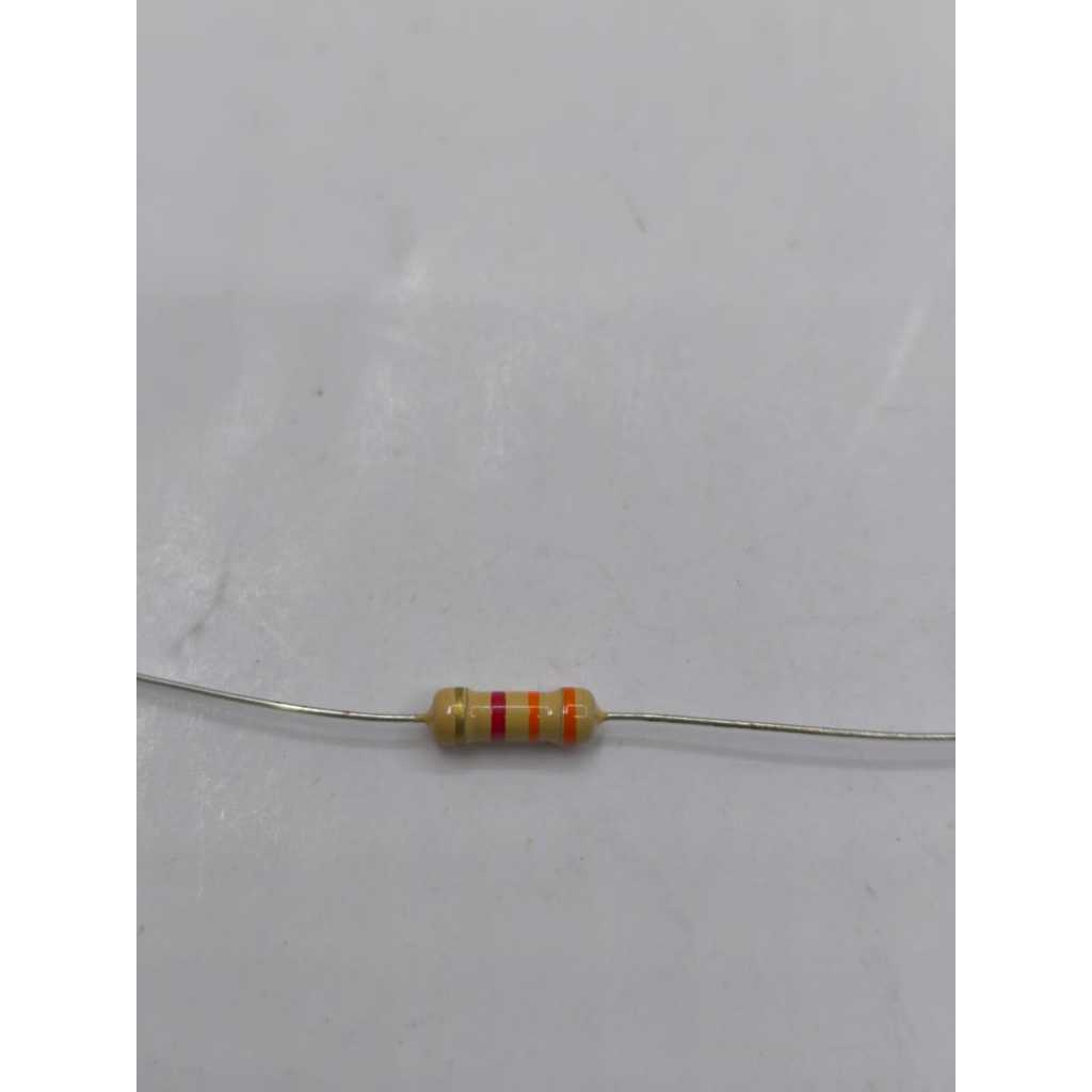 10PCS RESISTOR 1/2 WATT 3K3 / RESISTOR SETENGAH WATT 3K3