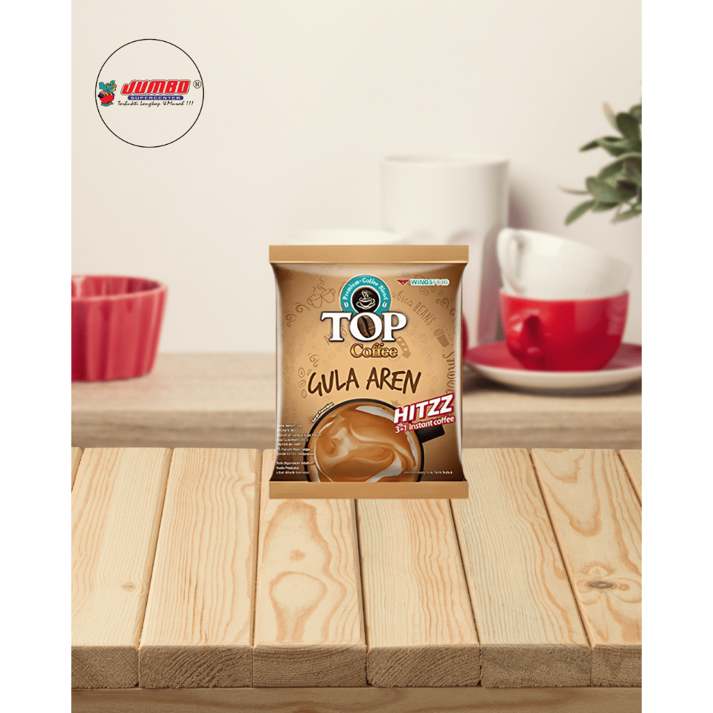 

Top Coffe Gula Aren 22gr Renteng isi 15Pcs/Kopi Serbuk/Kopi Susu