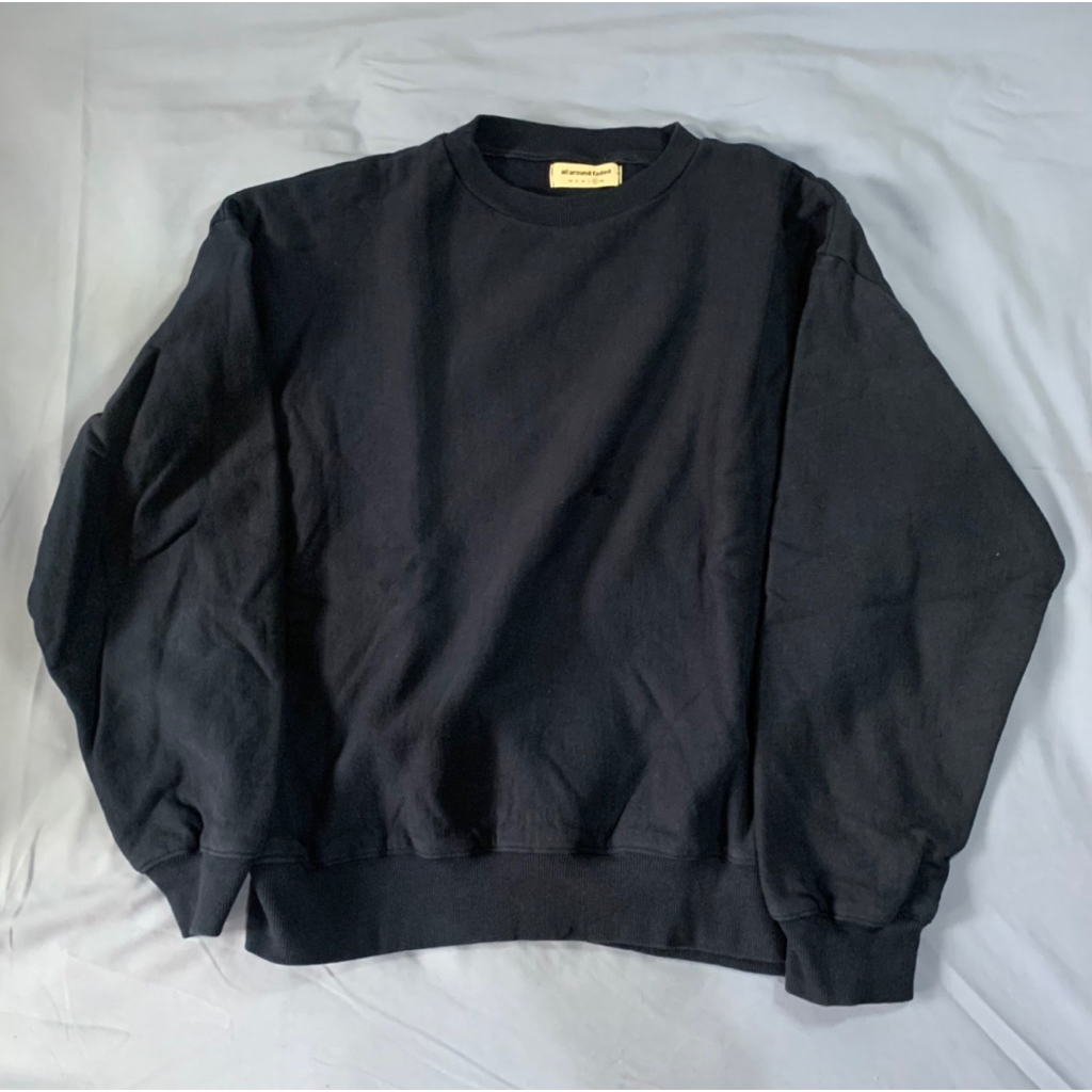 All Around Faded - Navy Crewneck