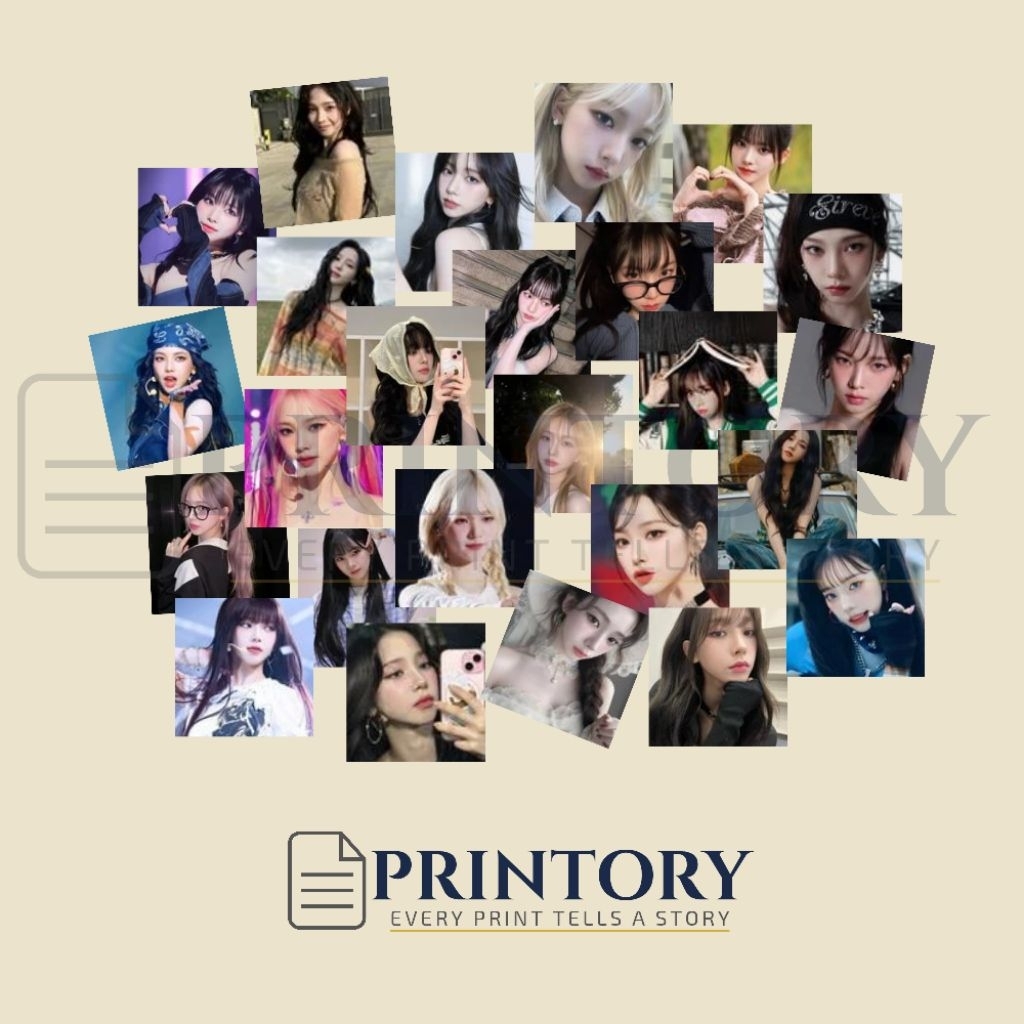 

Stiker Member AESPA – 3x3cm | Sticker Glossy | 25pcs