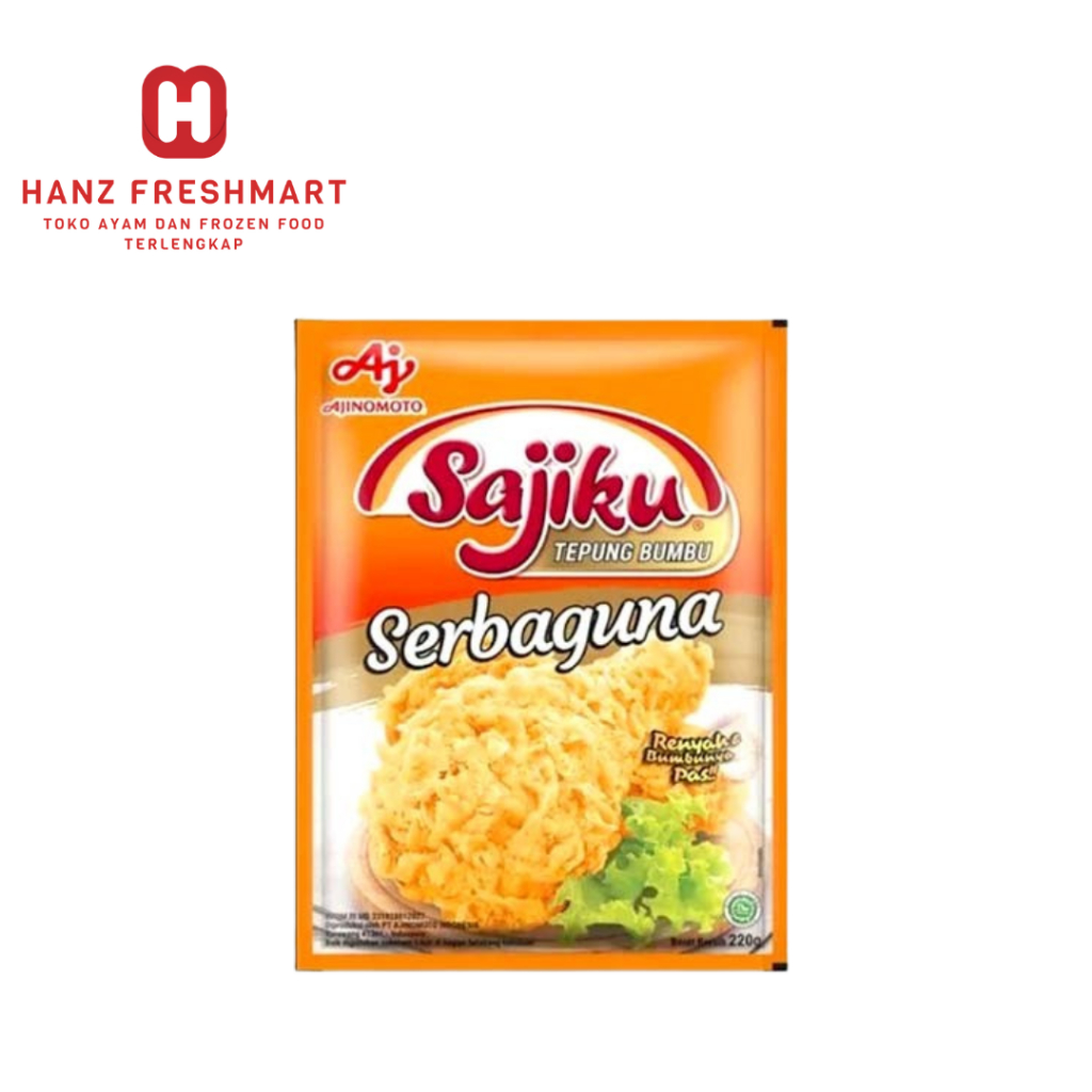 

Sajiku Tepung Bumbu Serbaguna 220gr - Hanz Freshmart