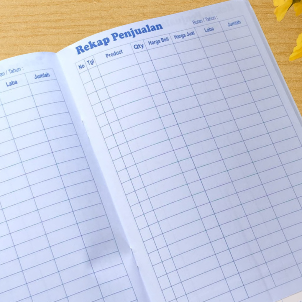 

Buku Rekap Penjualan Usaha A5 – Praktis Murah Cocok UMKM