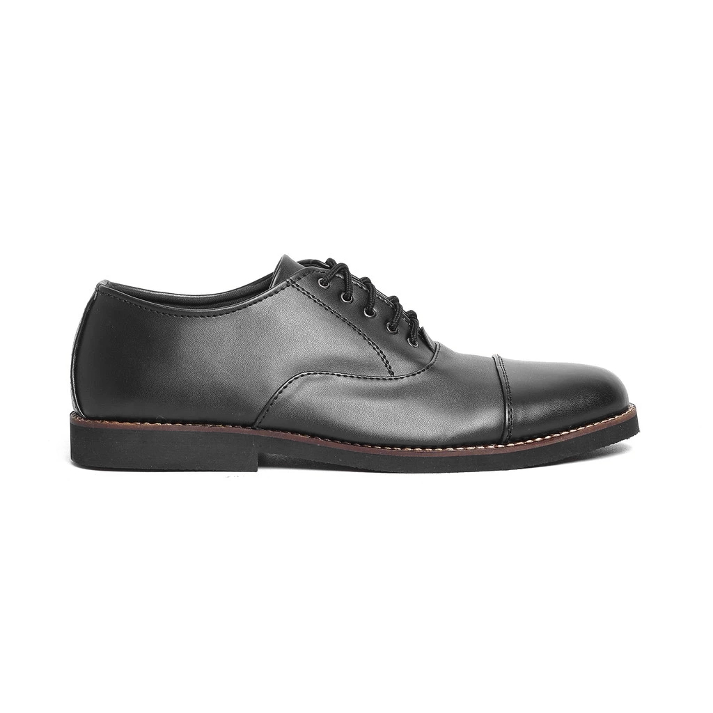 Tragen Footwear - Sepatu Oxford Powel Black | Sepatu Formal Pria | Sepatu Oxford Pria
