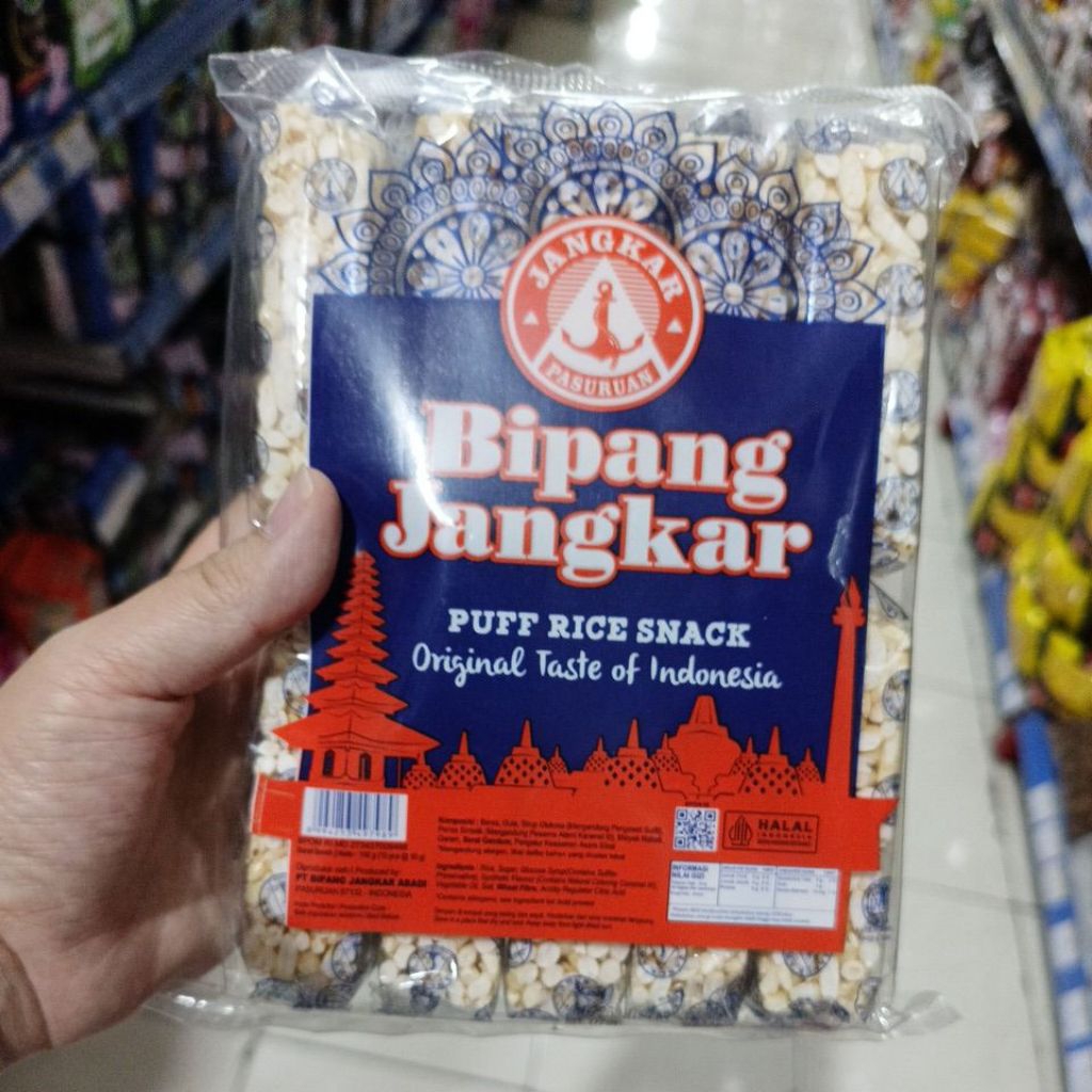 

BIPANG JANGKAR PUFF RICE SNACK 100G ISI 10