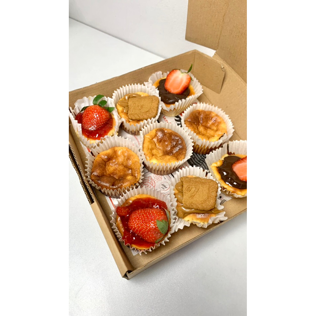 

MINI BURNT CHEESECAKE / BURNT CHEESECAKE / BURNT CHEESECAKE BEKASI