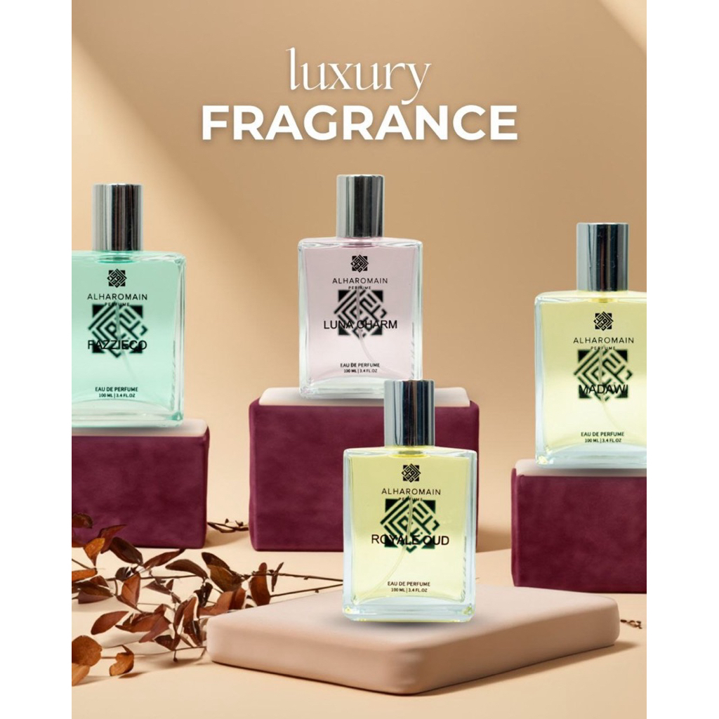 Parfum Alharamain Al haramoin Original Best Seller Royale Oud Luna charm FAZZIECO MADAWI
