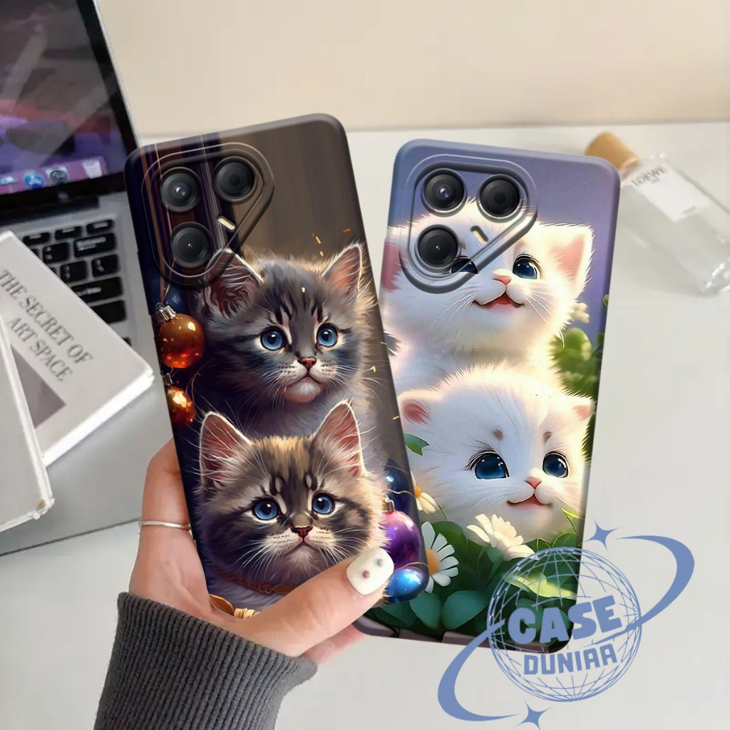 Case Kartun lucu Untuk semua type hp Tecno 7 Spark 10 Pro Spark 30C Spark GO 1 Pova 6 Pova Neo 3 ter