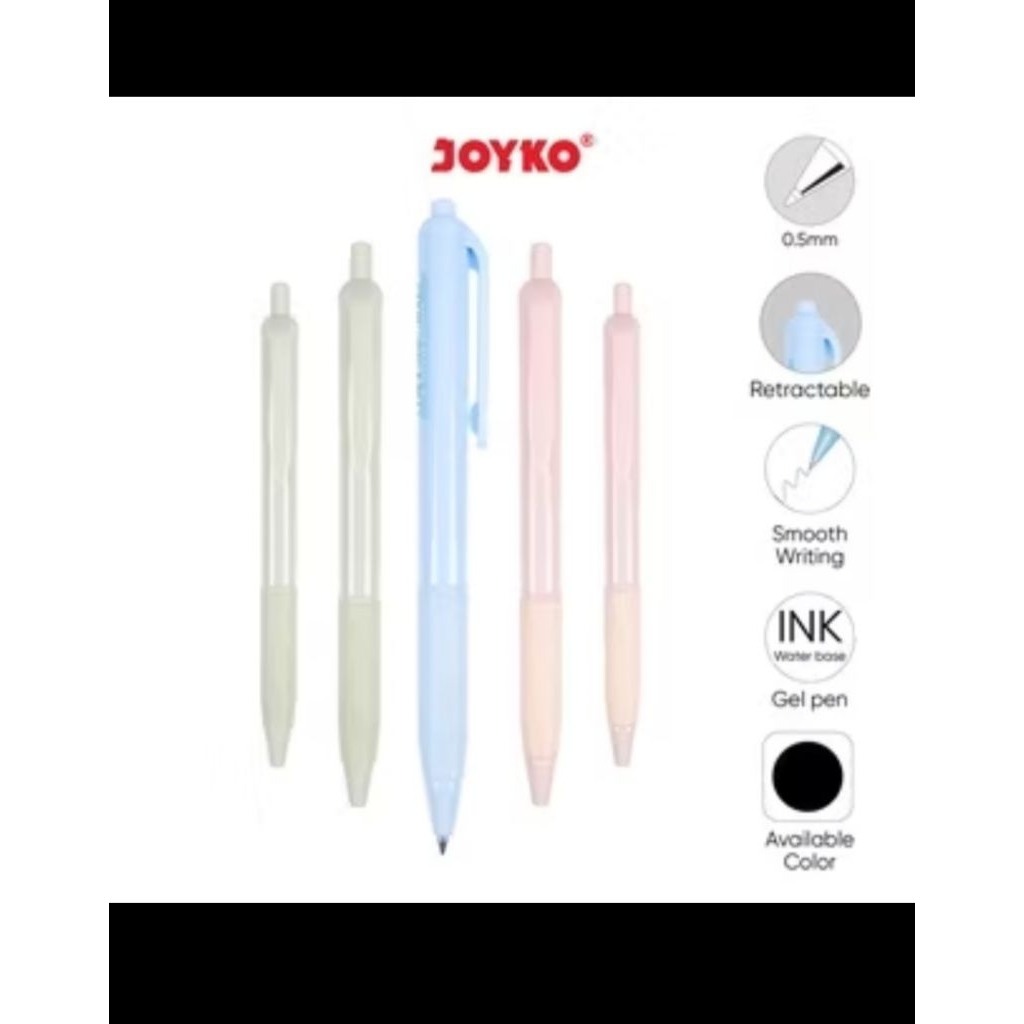 

JOYKO pen gel pen GP-377 0.5 MM paspen