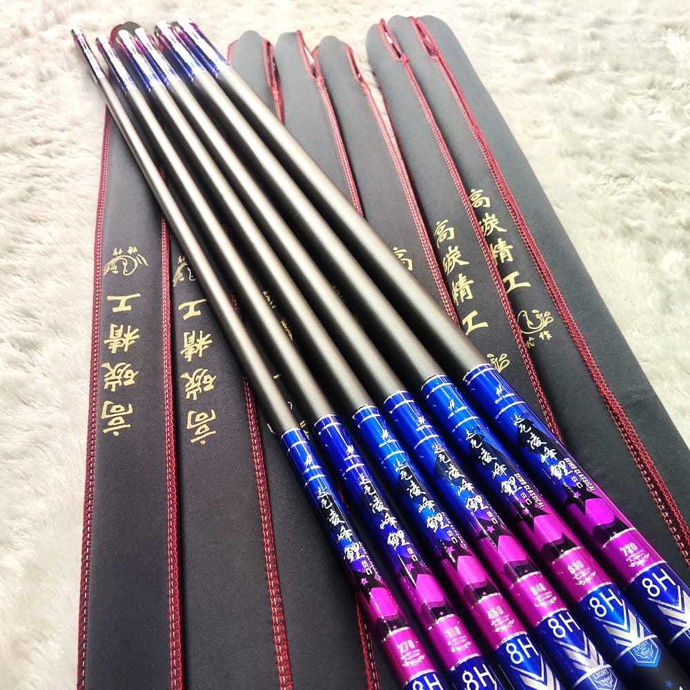 Tegek Daiwa Seiko Classical Kaku Full Carbon 8H 19t Bonus Ujung No.1