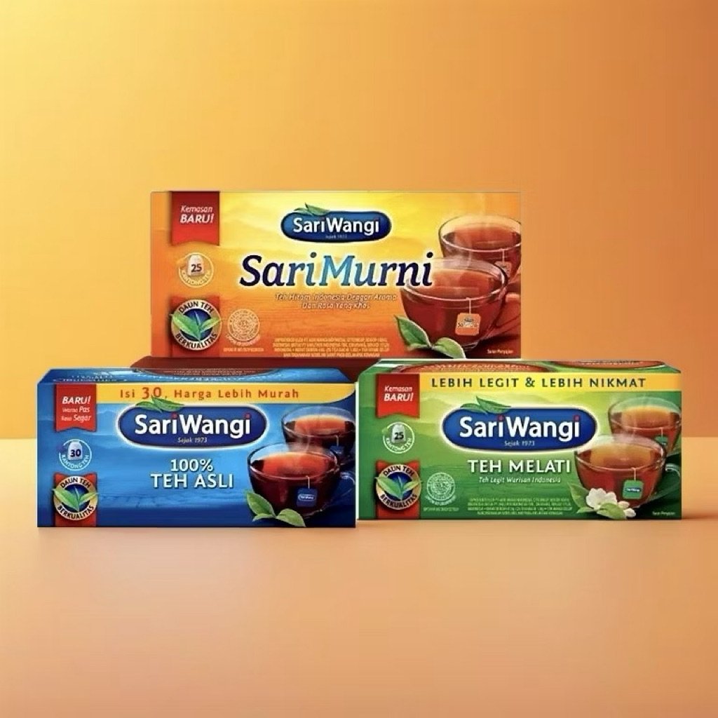 

❣️ZR❣️Teh sari wangi kotak-Teh celup sariwngi