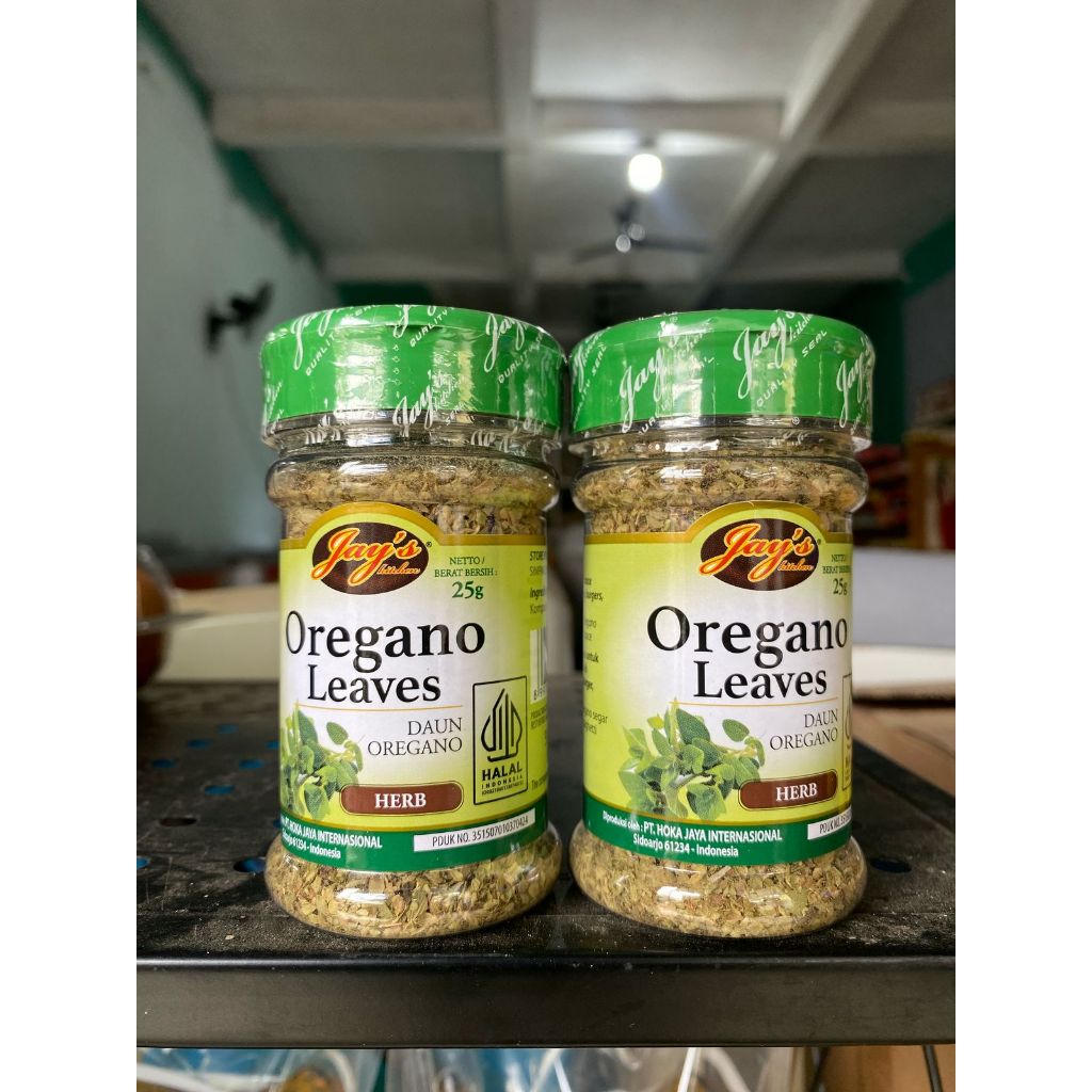 

Jay's Oregano Leaves 25gr ( Daun Oregano )