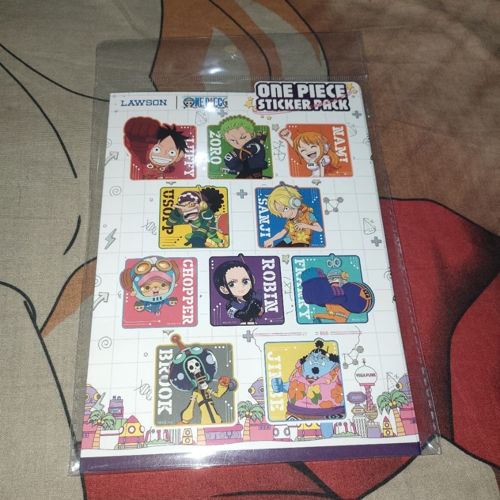 

Lawson One Piece Egghead Arc Sticker Pack