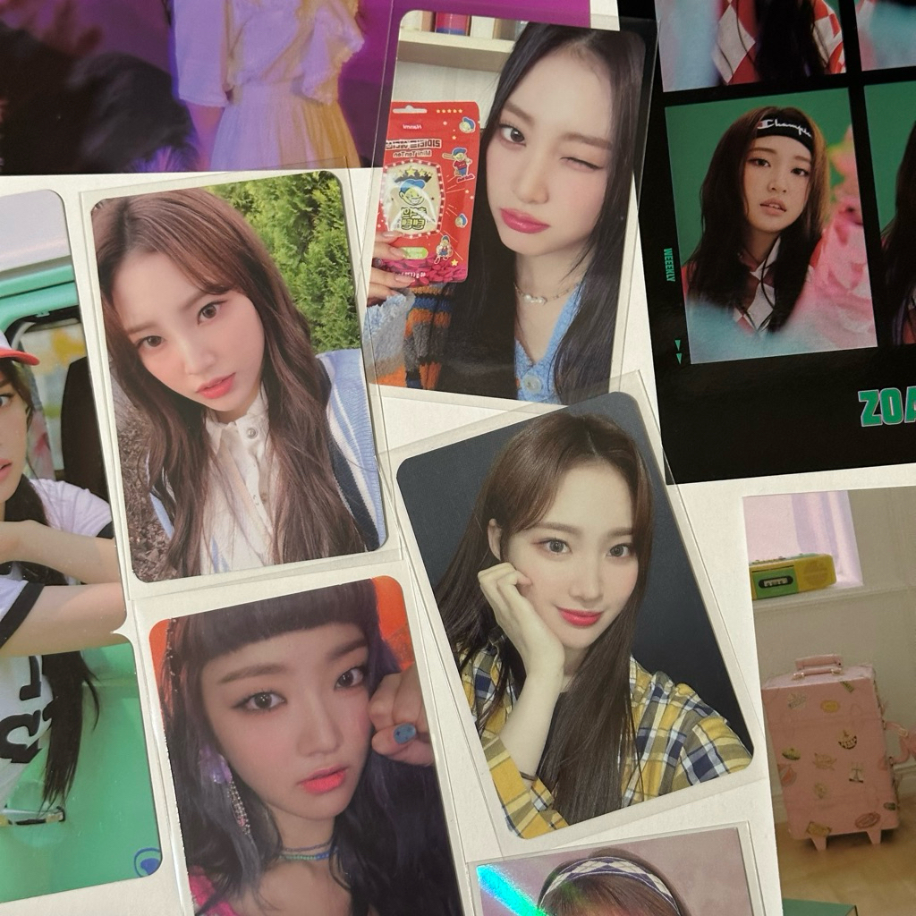 weeekly clearance sale ♡ photocard pob pc zoa soeun jiyoon