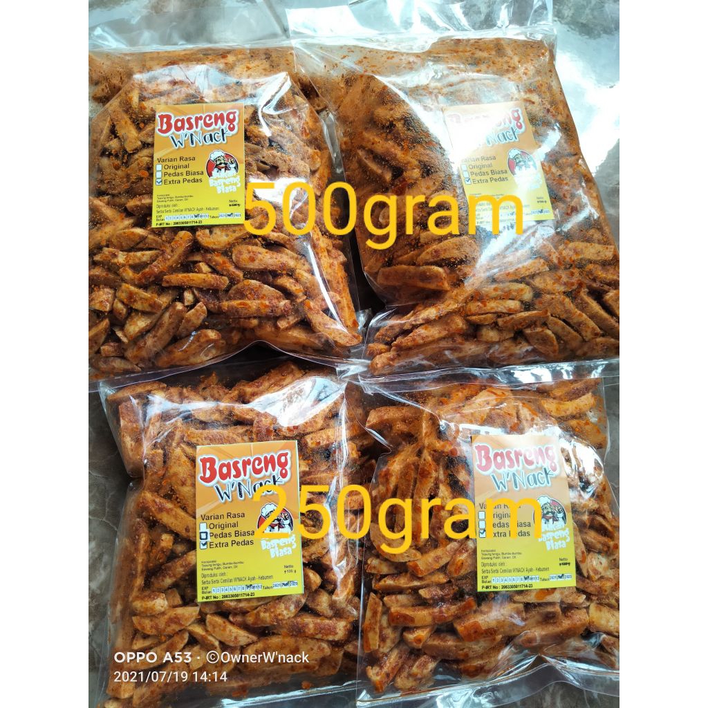 

Basreng berbagai varian rasa