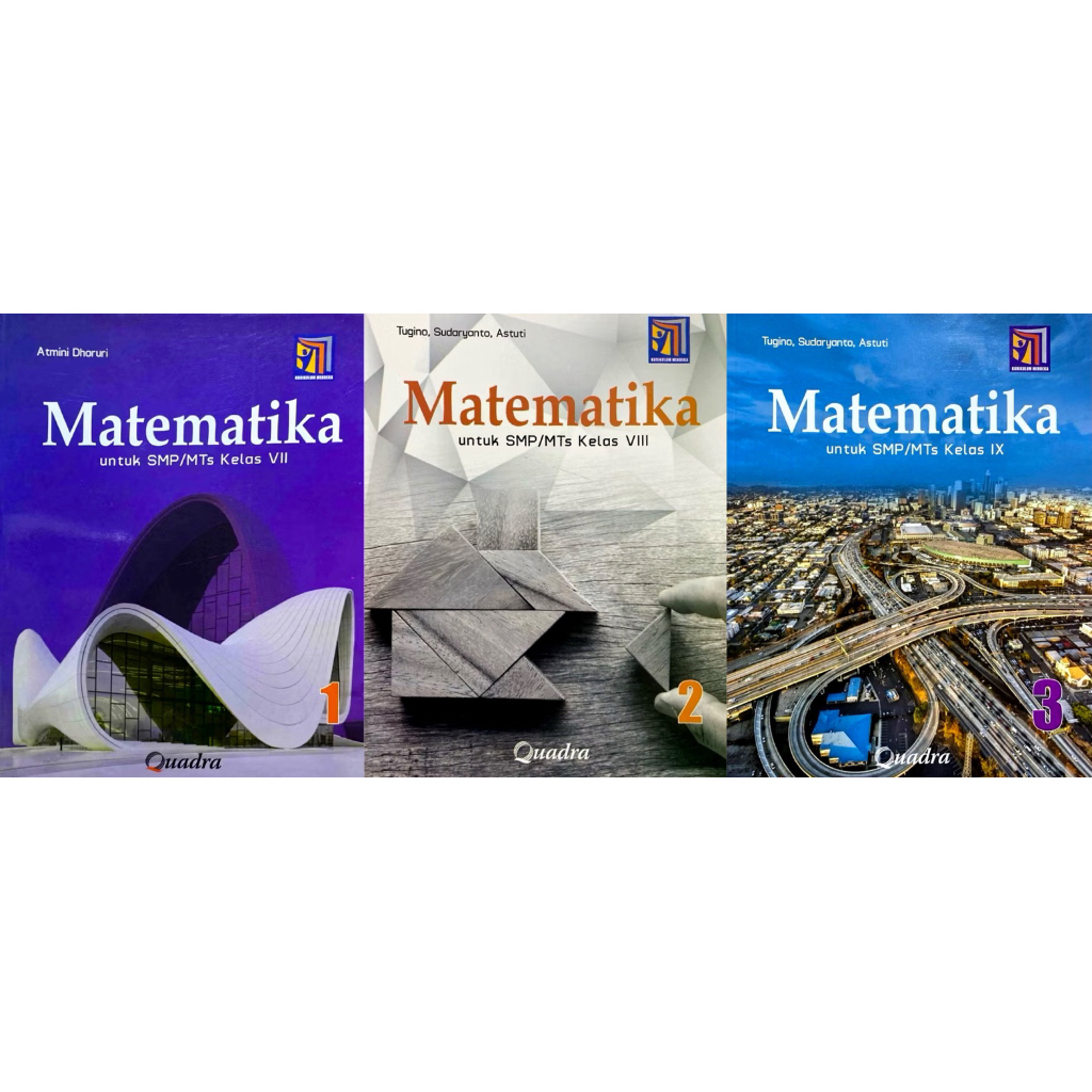 ORIGINAL MATEMATIKA UNTUK SMP KELAS 7 8 9 KURIKULUM MERDEKA QUADRA