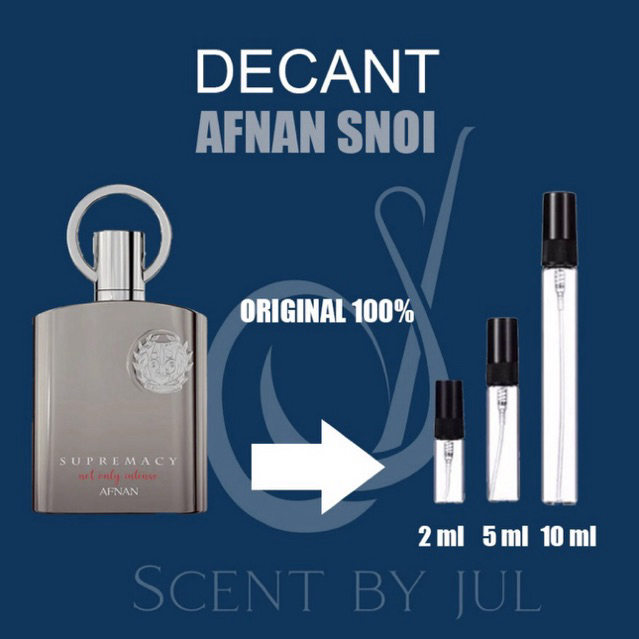 Afnan Supremacy Not Only Intense Decant