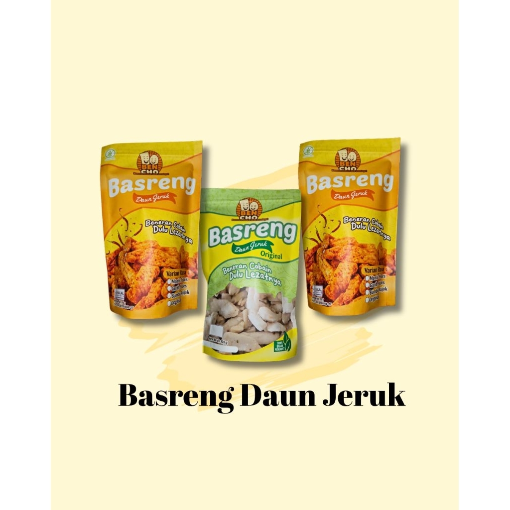 

Ben Cho Basreng Daun Jeruk Renyah 100gr