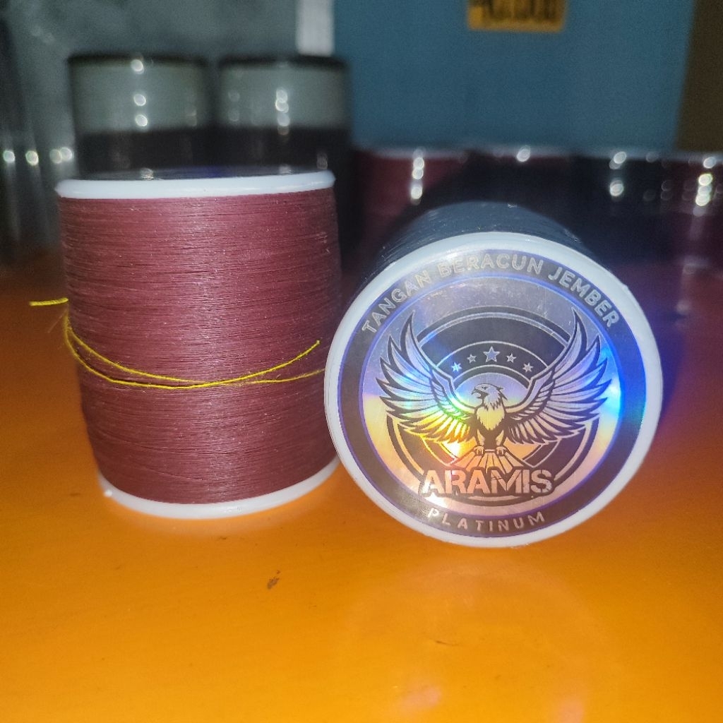 (130.000) ARAMIS by Tangan Beracun Jember Senar Super AAAA Benang Layangan Molor Ukuran 015  Benang 