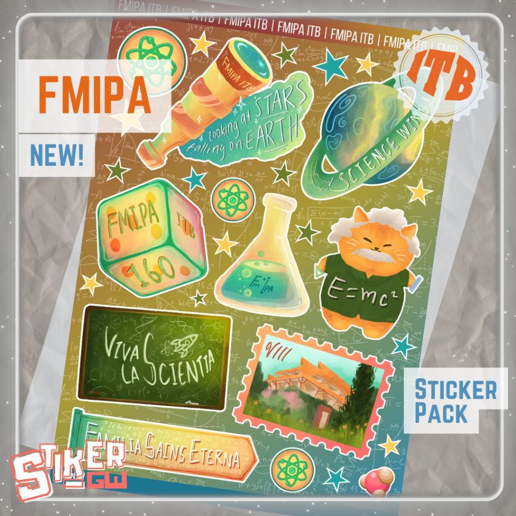 

[NEW] Sticker Pack FMIPA ITB | STIKER FAKULTAS MATEMATIKA DAN ILMU PENGETAHUAN ALAM INSTITUT TEKNOLOGI BANDUNG | StikerGW
