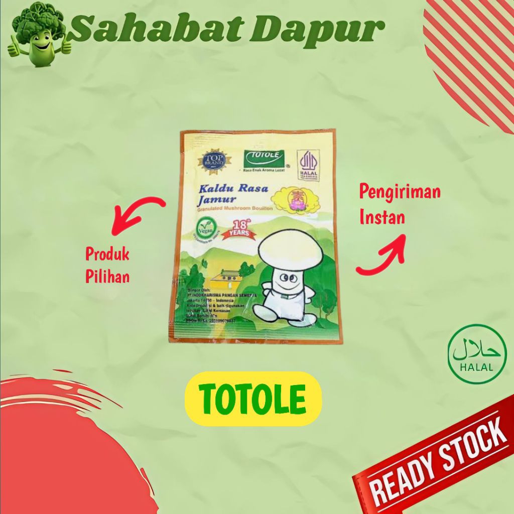 

Totole Kaldu Jamur - Sayuran Palembang