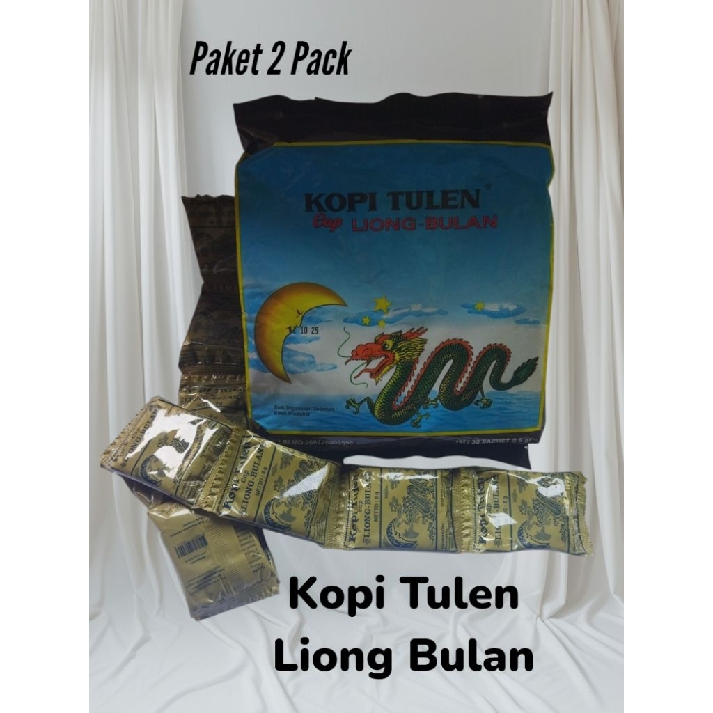 

Paket 5pack Kopi Tulen Liong/Tanpa gula/paket Hemat harga Termurah Kopi khas Bogor