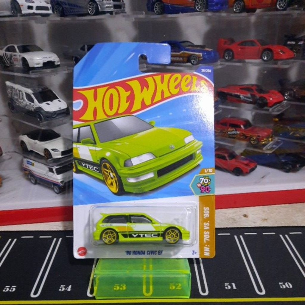 hotwheels honda civic ef