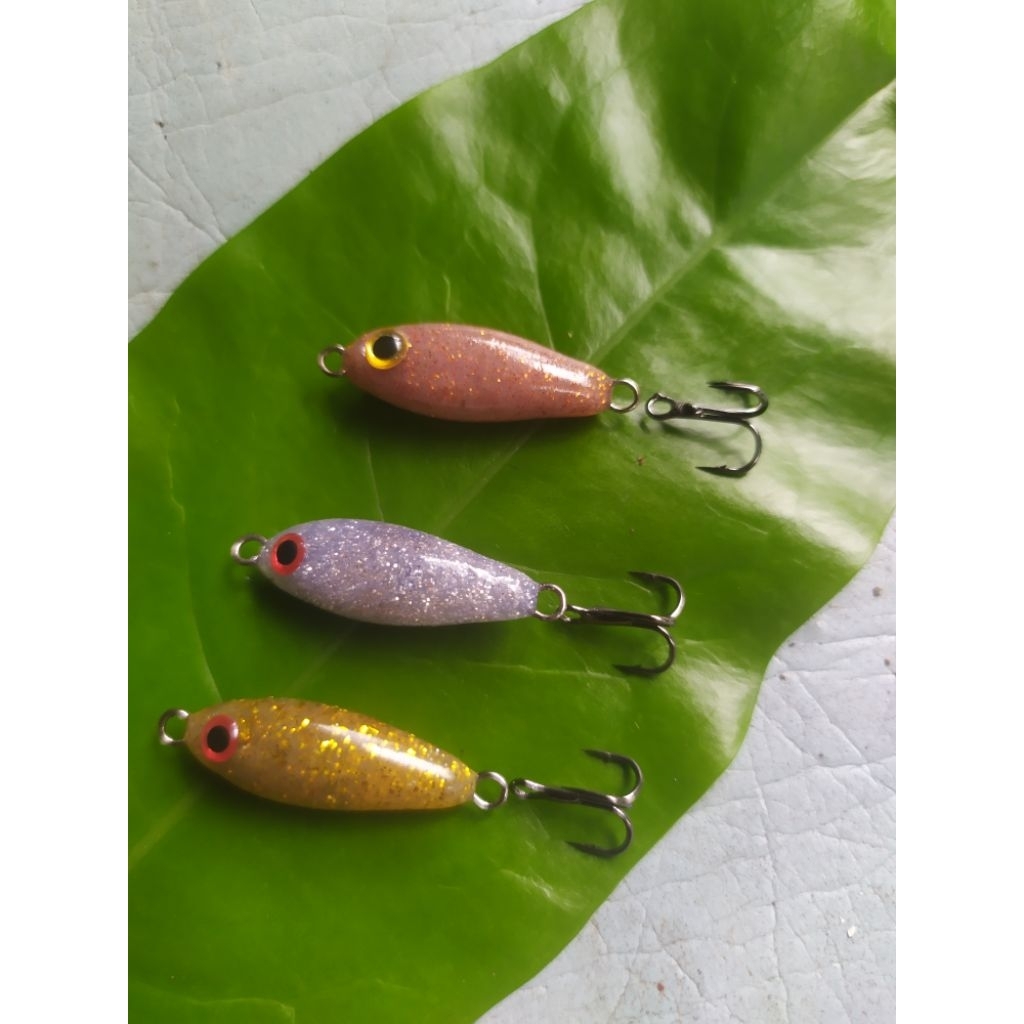 umpan pancing lure casting 2,5cm / swimbait / swimmer / lure hampala / minnow /umpan casting hampala