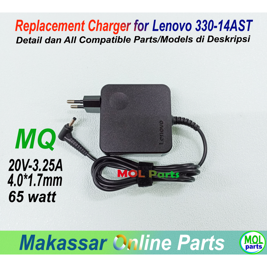 Adaptor Charger Lenovo Ideapad 310 320 330 310S 320S 330S 520-15IKB 520H-15IKB 520L-15IKB 520R-15IKB