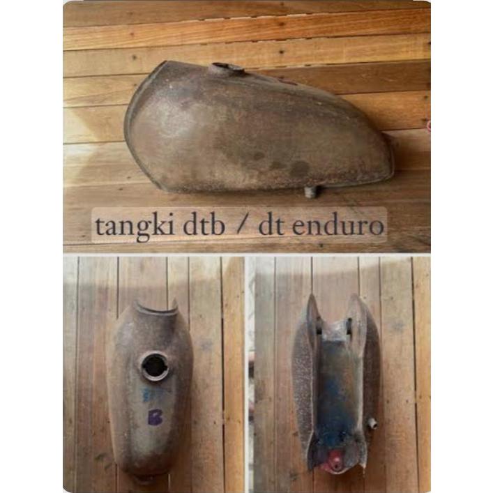 Tangki Tengki Trail Yamaha DT 125 DTB trail jadul vintage trail tua bahan drum