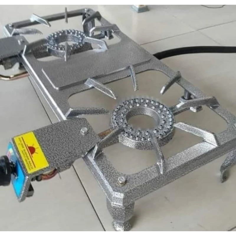 Kompor Cor 2 Tungku Sunrise SR201 T2 Auto SNI / Tungku 1