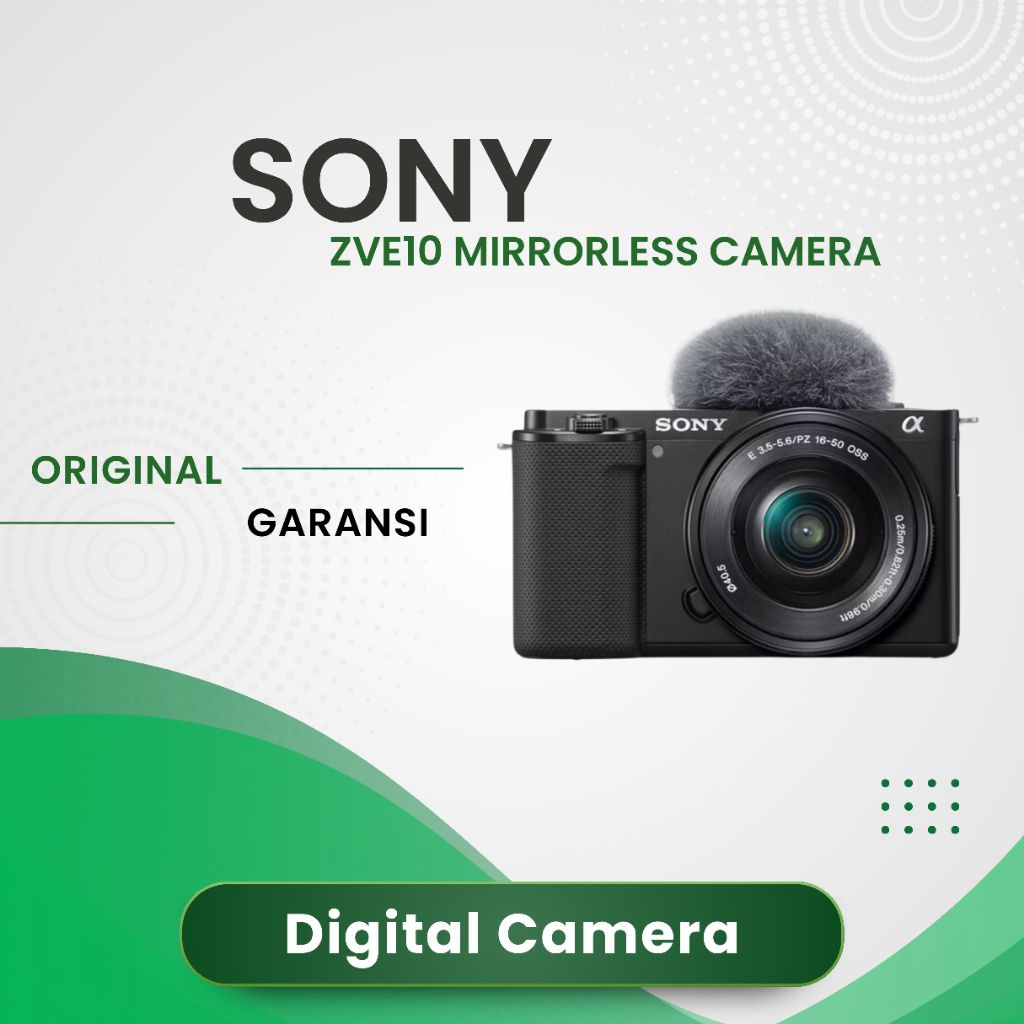 KAMERA SONY ZVE10 MIRRORLESS CAMERA