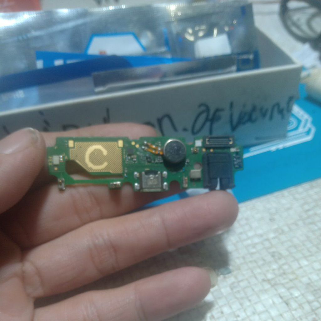 konektor cas Vivo y91 y91c y93 original copotan