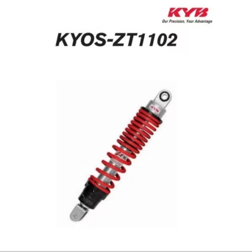 Kyb zeto KYOS-ZT1102 shock belakang Beat Fi/Scoopy Spring adjuster 310mm