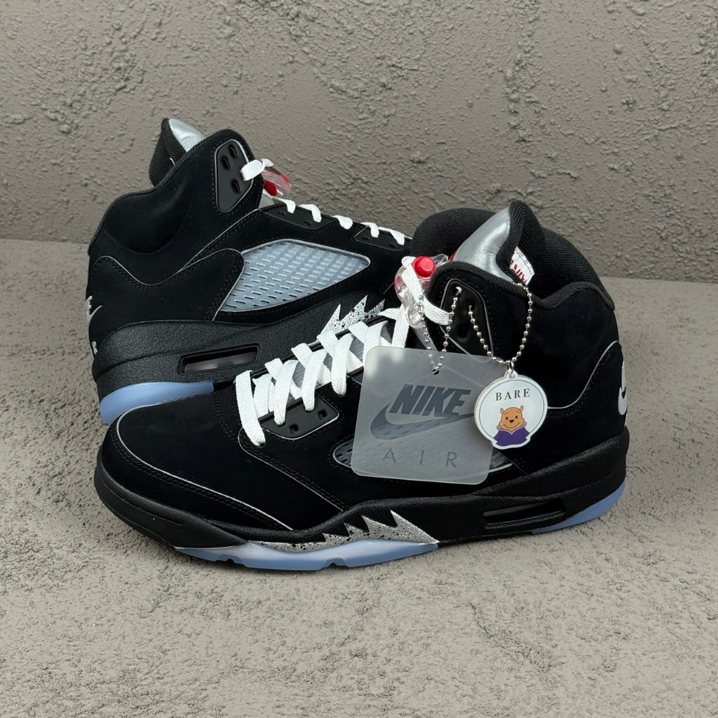Air Jordan 5 Retro OG Black Metallic Reimagined (100% Original) [HF3975-001] [HF3976-001]