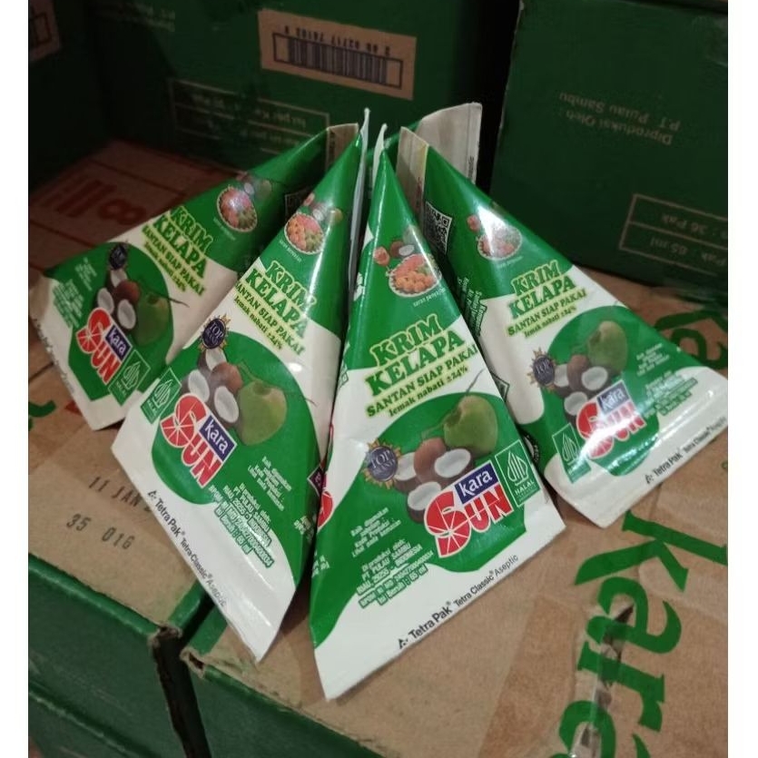

Santan Kelapa Siap Pakai SUNKARA 65ml + SASA 65ml
