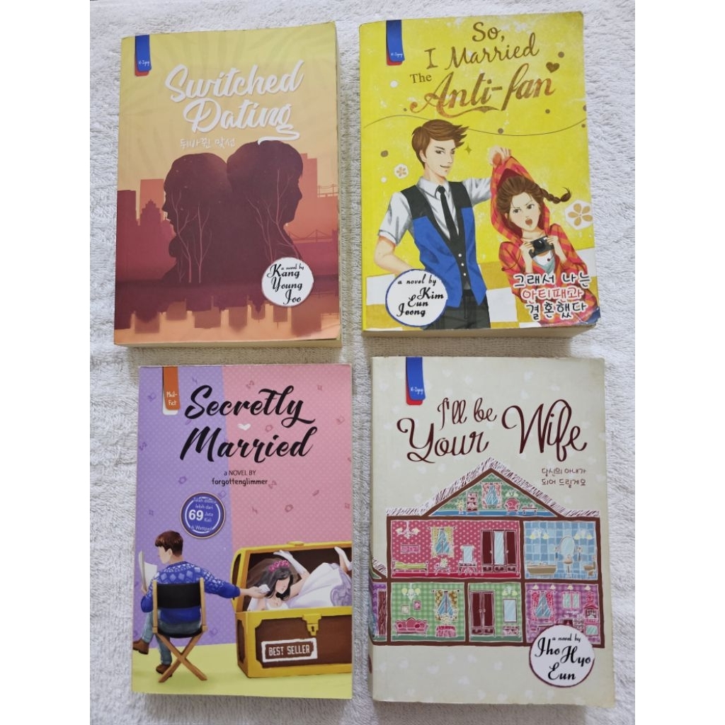 Preloved Novel Penerbit Haru Switched Dating So I Married The Anti-Fan I'll Be Your Wife