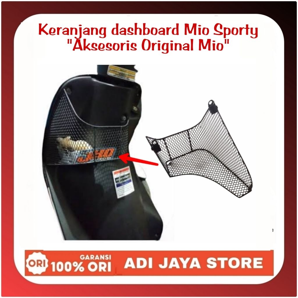 Keranjang Saku Dashboard Mio Aksesoris Original Mio Sporty YGP Yamaha Genuine Parts