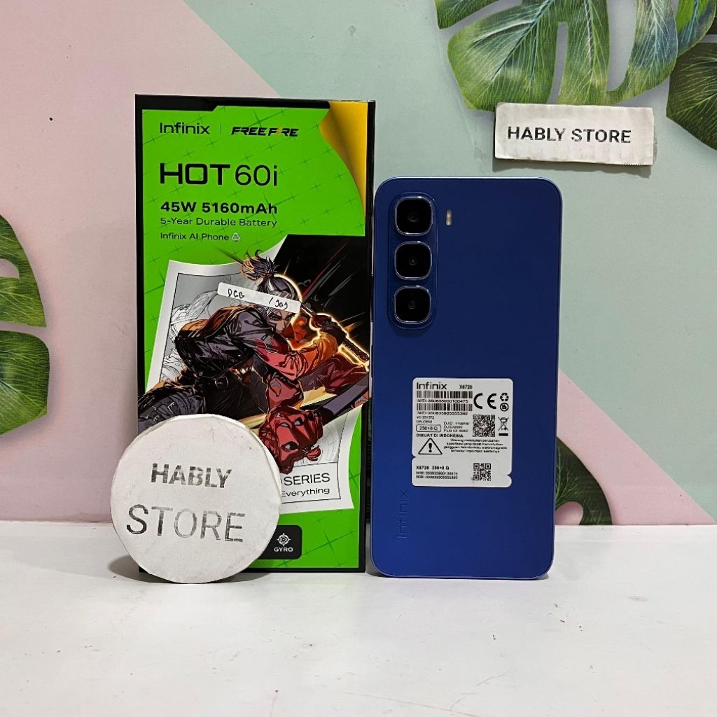 INFINIX HOT 60I 6/128 8/256 SECOND FULLSET