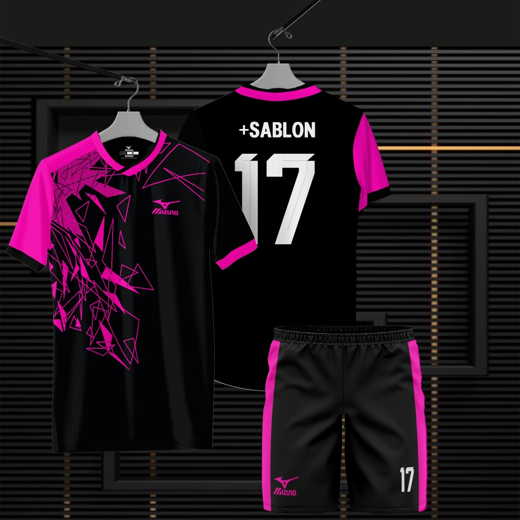 baju bola futsal Jersey sepakbola dewasa sudah 1 stel baju celana